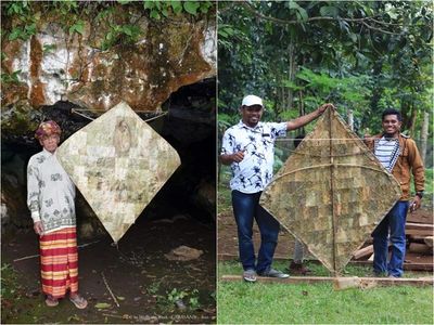 Kaghati Kolope, Layang-layang Tradisional Tertua Kebanggaan Indonesia yang Berumur 4 Ribu Tahun
