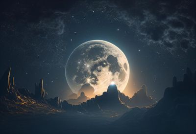Apa Itu Hunter s Moon? Fenomena Supermoon yang Terjadi 7 Oktober 2025