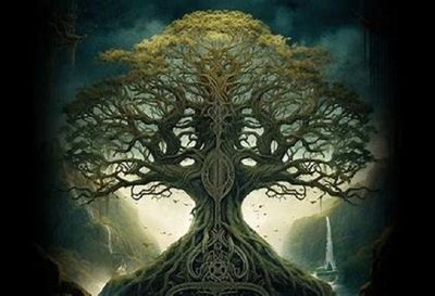 Kisah Legenda Yggdrasil, Jembatan Kosmik Penghubung Sembilan Dunia