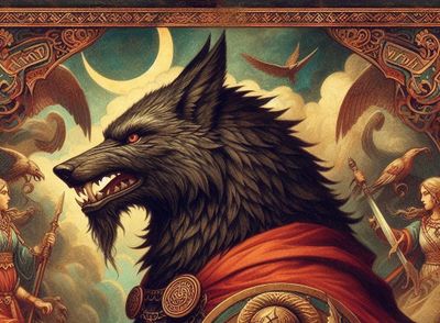 Fenrir, Serigala Raksasa Pembunuh Dewa Odin!