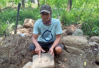 Gali Tanah, Warga Tawangsari Boyolali Temukan Arca dan Yoni Abad 18