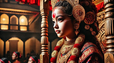 Kisah Kumari, Gadis Cilik yang Tubuhnya Jadi Wadah Dewi Taleju