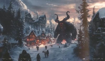 Mengenal Mitos Krampus, Sosok Mistis Evil Santa dari Tradisi Eropa Saat Natal