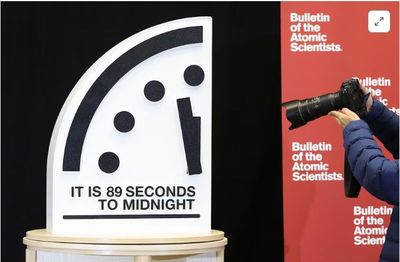 Heboh Jam Kiamat yang Digeser Para Ilmuwan Bulletin of Atomic Scientists, Situasi Dunia Jadi Tegang