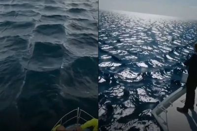 Langka! Nelayan di Laut Aegea Dikelilingi Gelombang Persegi yang Misterius dan Mematikan