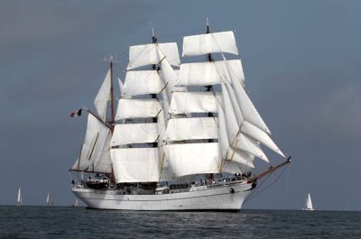 Keren Abis! Ini Kapal Legendaris Meksiko yang Jadi Sekolah Laut Keliling Dunia