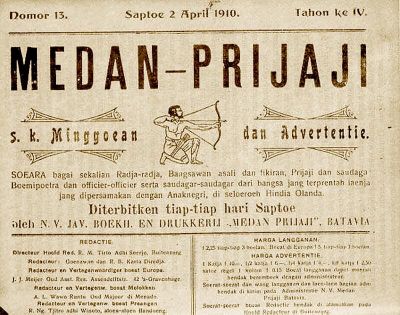 Medan Prijaji: Suara Perlawanan Pribumi di Era Kolonial