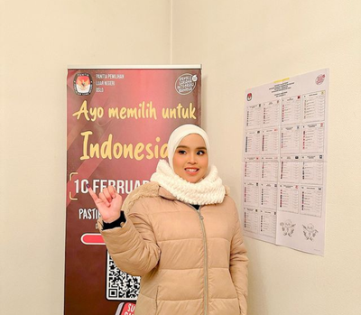 Putri Ariani Coblos Pemilu di Oslo Norwegia Sembari Syuting Video Klip Who I Am