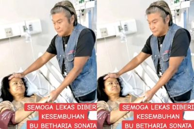 Penyanyi Legendaris, Betharia Sonata Diduga Alami Stroke, Willy Dozan Terlihat Mendampingi, Netizen Support Beri Doa Terbaik