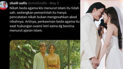 Mahalini dan Rizky Febian Akan Menikah Beda Agama, Respon MUI: Pernikahan itu Tidak Sah