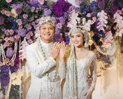 Sah! Rizky Febian dan Mahalini Resmi Menjadi Suami Istri