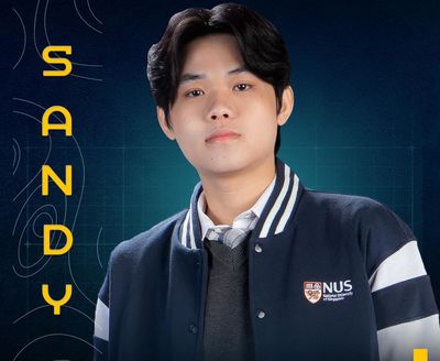Profil dan Instagram Sandy Clash of Champions Mahasiswa NUS dengan IPK 5.00
