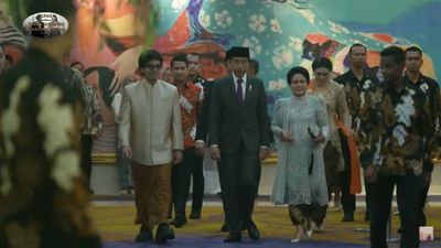Presiden Jokowi dan Bambang Soesatyo Hadiri Pernikahan Thariq-Aaliyah sebagai Saksi Ijab Kabul