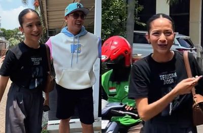 Naik Ojek Online ke Rumah Denny Sumargo, Putri Marino Ramai Dipuji Rendah Hati dan Apa Adanya