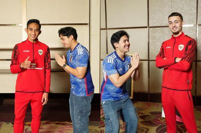 Jerome Polin Sengaja Pakai Jersey Jepang saat Foto Bareng Timnas Indonesia, Mau Hindari Kutukan?