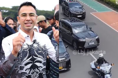 Penjelasan Raffi Ahmad Soal Patwal Mobil Dinas RI 36: Saya Tidak Ada di Dalam Mobil