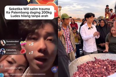 Willie Salim Syok! Rendang 200 Kg yang Dimasak Ludes Hanya dalam 15 Menit, Warga Palembang Kalap