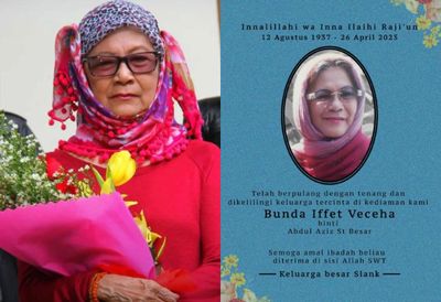 Kabar Duka, Bunda Iffet Meninggal Dunia di Usia 87 Tahun