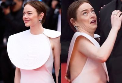 Momen Kocak Emma Stone Diserang Lebah di Cannes, Reaksinya Viral!