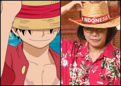 Bergaya Ala Luffy dengan Topi Jerami, Sri Mulyani Ingatkan Tentang Pesan Positif dari Anime One Piece