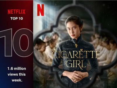 Gadis Kretek Masuk dalam Daftar Top 10 Global Netflix, Khususnya Amerika Selatan