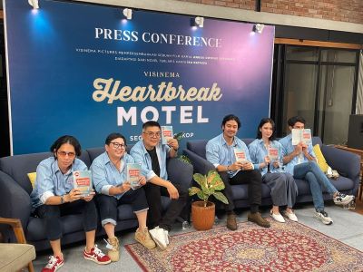 Visinema Perkenalkan Proyek Heartbreak Motel , Cerita Novel Diangkat ke Film dan Dibintangi 3 Aktor Peraih Piala Citra