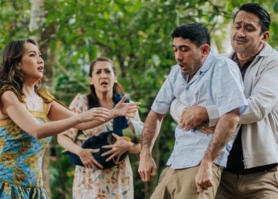 Falcon Pictures Bongkar Foto Eklusif Film Pasutri Gaje , Reza Rahadian dan BCL Adu Akting Lagi!