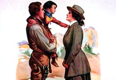 The Squaw Man , Film Hollywood Pertama di Dunia