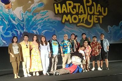 Indro Warkop Nostalgia di Film 'Si Juki The Movie: Harta Pulau Monyet'