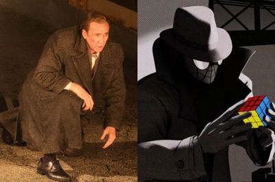 Hot! Ini Penampakan Foto Set Pertama Nicolas Cage Jadi Spider-Man Noir dalam Serial Live-Action