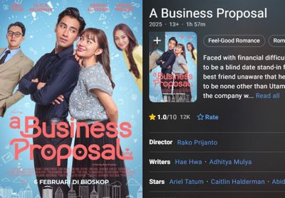 Rating Film A Business Proposal Versi Indonesia Anjlok Parah!