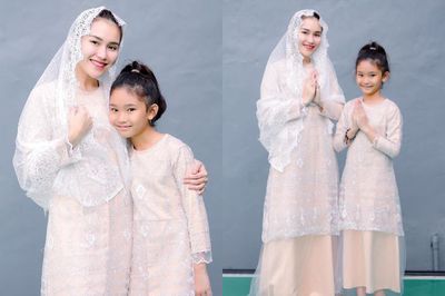 Ayu Ting Ting Pakai Baju Kurung Melayu di Momen Idul Adha, Sederhana Namun Tetap Anggun