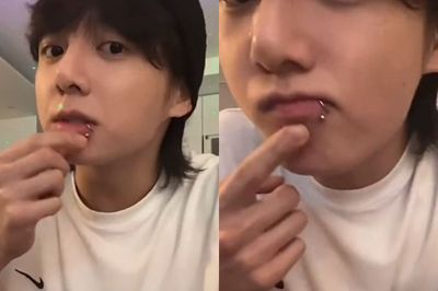 Jungkook BTS Pamer Tindik Baru Model Gigitan Laba-laba di Bibir, ARMY: Seksi Banget
