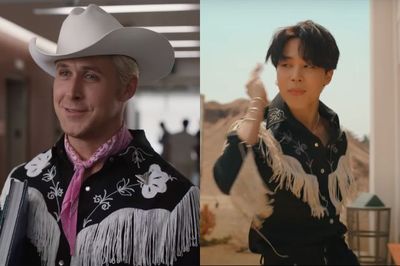 Ryan Gosling Pakai Baju Jimin BTS di MV Permission to Dance saat Perankan Ken di Film Barbie