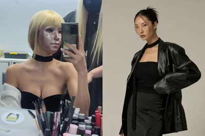Potret Model Ji Ji Ahn, Pemeran Mask Girl yang Berperan sebagai Penari Bertopeng Kim Mo Mi