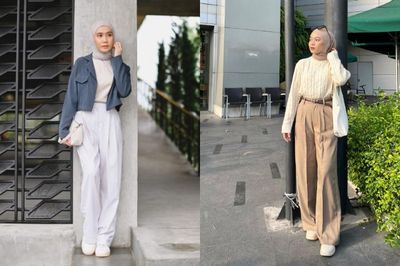 7 OOTD Smart Casual Outfit untuk Wanita Berhijab, Simple!
