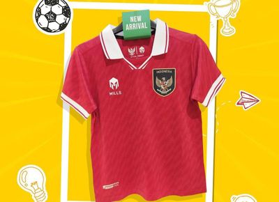Koleksi Pakaian Jersey Timnas Tambah Semangat Anak Sambut Liburan Sekolah