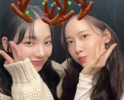 Visual Attack! Yoona SNSD dan Karina aespa Lakukan Challenge Jingle Bell Rock Bareng, Netizen: Cantik Banget Pliss!