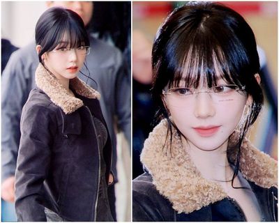 Gunakan Kacamata Tanpa Bingkai di Bandara, Karina aespa Bikin Netizen Korea Terpesona: Mirip Karakter Anime