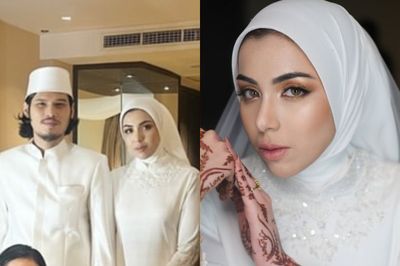 Potret Cantik Istri Virzha Sausan Sabrina, Kenakan Gaun Pengantin Elegan dan Makeup Natural di Hari Pernikahan