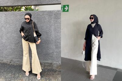5 OOTD Celana Cutbray untuk Wanita Hijab, Simple dan Elegan!