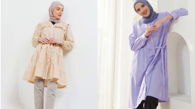 6 Rekomendasi Tunik Polos Warna Netral yang Wajib Kamu Miliki