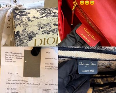 Jual Beli Preloved Luxury Brand, Perempuan ini Malah Dapat 2 Tas Dior Palsu? Begini Cirinya!