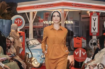 Outfit Classy ala Vinna Karlina Bertajuk Self Love Koleksi Vilona La Vena