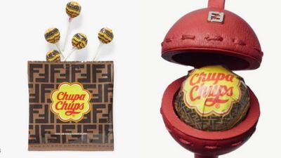 Gokil! Kolaborasi Fendi dan Chupa Chups Jual Gantungan Lollipop Seharga Rp9 Juta