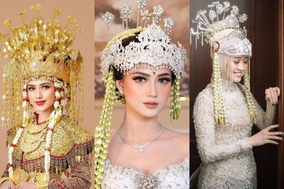 Intip Makna 8 Mahkota Pengantin Nusantara dari Berbagai Daerah di Indonesia