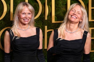 Alasan Pamela Anderson Tampil Tanpa Makeup di Golden Globes 2025