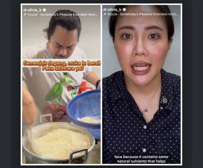 Viral Tukang Nasi Goreng Wajahnya Glowing, Picu Reaksi Dokter Kulit