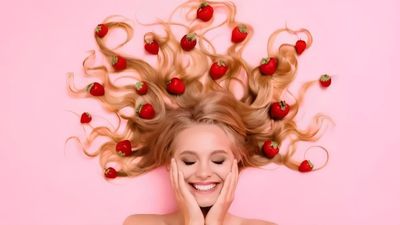 4 Masker Rambut Alami dari Stroberi untuk Rambut Sehat dan Berkilau