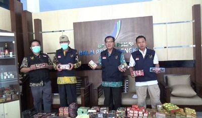 Peredaran 113 Merek Obat Ilegal Digagalkan di Bengkulu